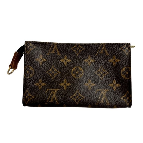 Louis Vuitton Handbags - Louis Vuitton Monogram Poche Toilette Pouch in Brown Leather